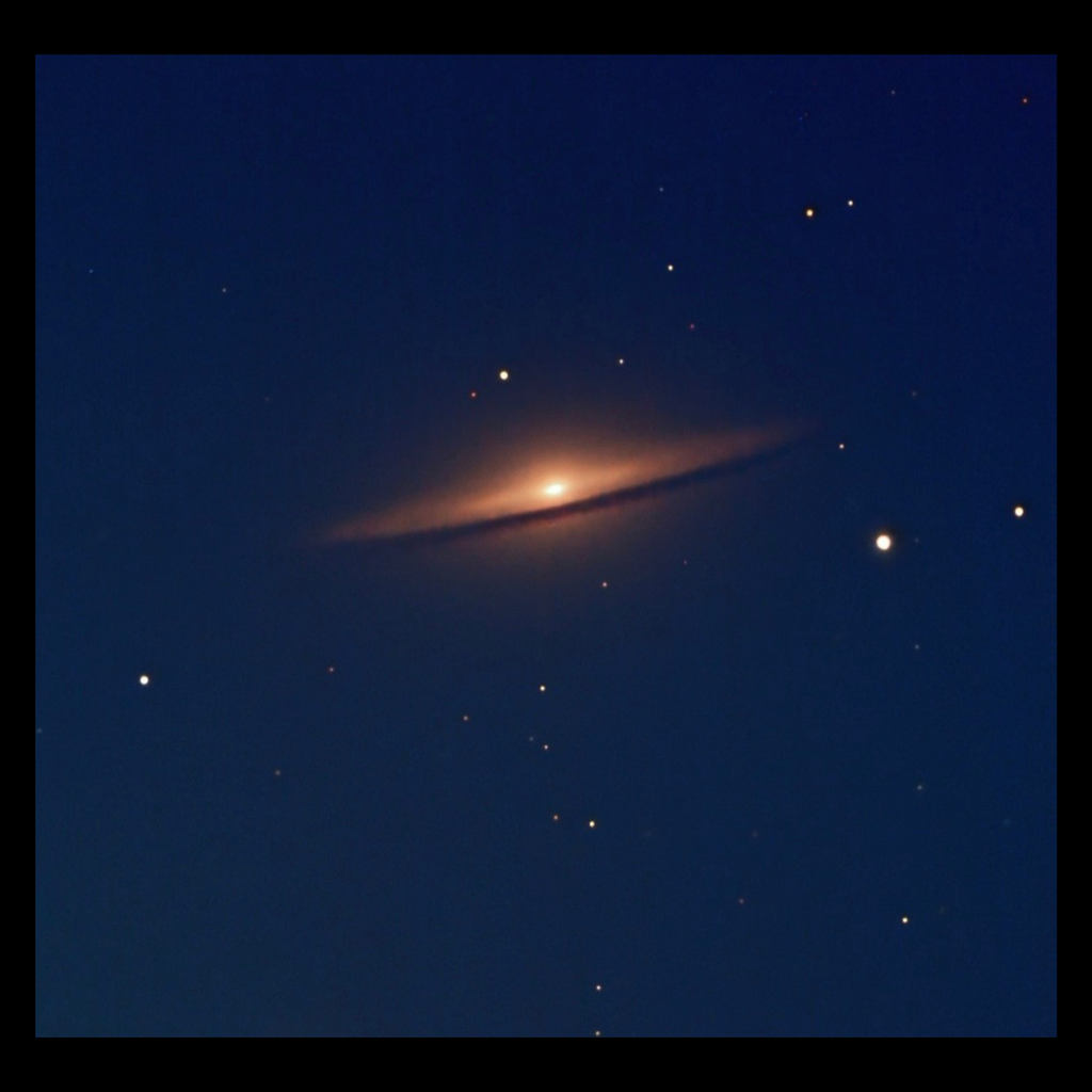 Telescópio newtoniano Dobsoniano 200mm f/6 retrátil astrofotografias