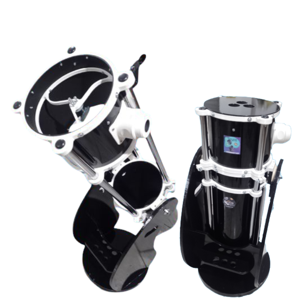 Telescópio newtoniano Dobsoniano 200mm f/6 retrátil astrofotografias