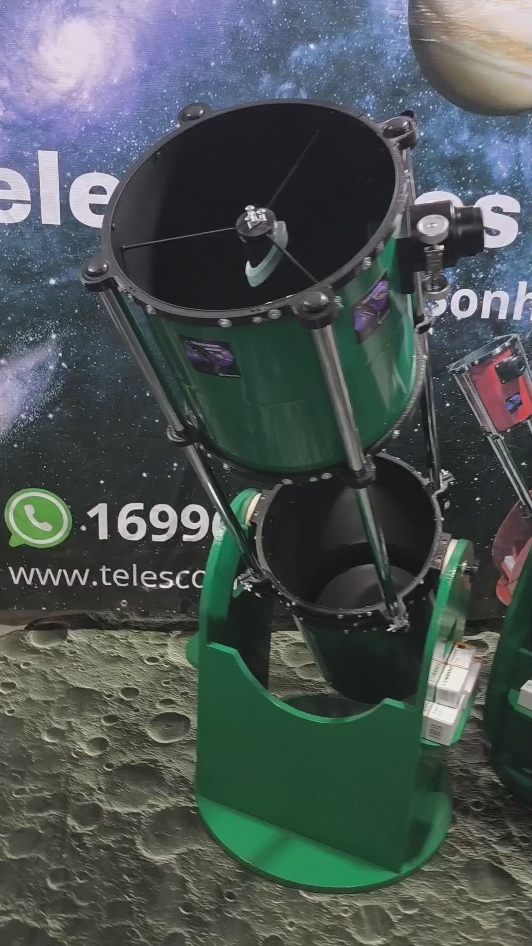 Telescópio Newtoniano Dob 300mm F/5 Matão retrátil